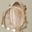 Charmant Rot Abend Niet Sandalen Damen 2023 8 cm Stilettos Knöchelriemen Spitzschuh Sandaletten Hochhackige