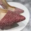Charmant Rot Geflecktes Abend Pumps 2022 12 cm Stilettos Spitzschuh Pumps Hochhackige