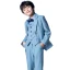 Bleu Ciel 5 pièces Manches Longues Costume Garçon Mariage 2022 Manteau Pantalon Chemise Cravate Gilet Costumes De Mariage pour garçons