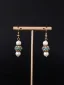 Vintage Medieval Blanco Perla Rhinestone Gala Pendientes Collares Pulseras Accesorios 2025