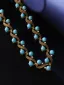 Vintage / Retro Mint Green Handmade  Turquoise Turquoise Rhinestone Prom Bracelets Earrings Necklace Accessories 2025