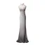 Haut de Gamme Rougissant Rose Perlage Faux Diamant Paillettes Robe De Soirée 2024 Trompette / Sirène Titulaire Sans Manches Dos Nu Train De Balayage Soirée Robe De Ceremonie
