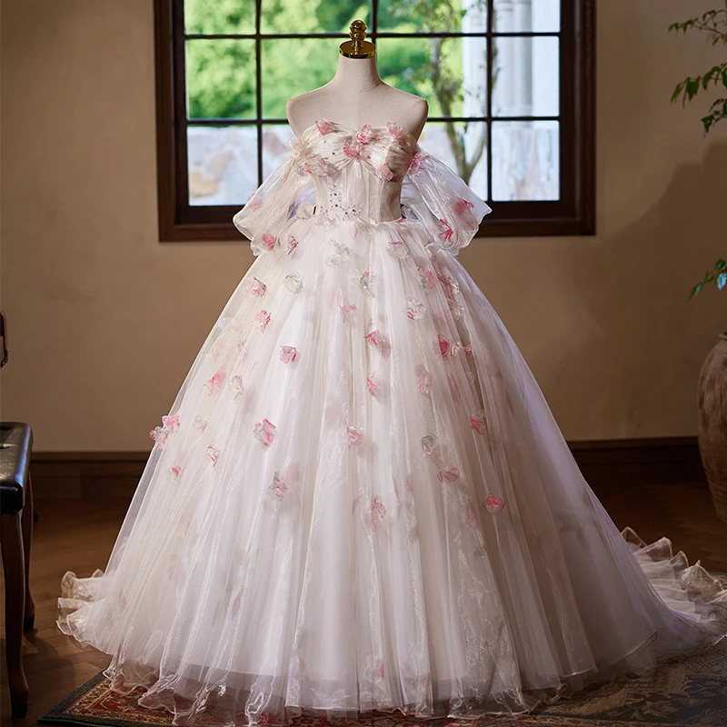 fairy wedding dress short Jasmine Fairyland Mini Dress – Fairy Tong main image 1
