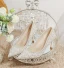 Charming Silver Beading Pearl Rhinestone Wedding Shoes 2024 7 cm Stiletto Heels Pointed Toe Wedding Pumps High Heels