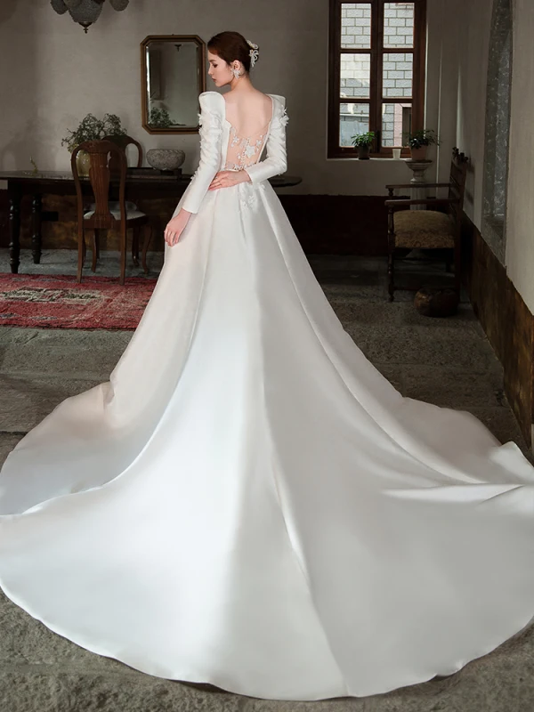 a line winter wedding dresses Maggie Sottero Winter Wedding Dress main image 0