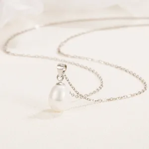 Vintage Blanco Perla Plata Esterlina Collares Accesorios 2023