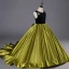 Elegant Clover Green Satin Birthday Flower Girl Dresses 2022 Ball Gown Scoop Neck Sleeveless Backless Bow Court Train Flower Girl Dresses