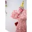 Vintage / Retro Red Floral Pearl Evening Dresses 2022 A-Line / Princess High Neck Short Sleeve Backless Bow Floor-Length / Long Evening Party Formal Dresses