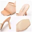 Modest / Simple Beige Casual Pierced Womens Sandals 2022 9 cm Stiletto Heels Open / Peep Toe Sandals High Heels