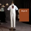 Fashion White Birthday 4-piece Long Sleeve Boys Wedding Suits 2023 Coat Pants Shirt Tie