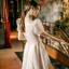 Charmant Rougissant Rose Paillettes Robe De Bal 2022 Princesse Encolure Carrée Gonflée Manches Courtes Dos Nu Longue Promo Robe De Ceremonie
