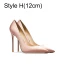 Chic / Beautiful Black Satin Office OL Pumps 2024 12 cm Stiletto Heels Pointed Toe Pumps High Heels