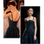 Scintillantes Sexy Bleu Marine Perlage Paillettes Robe De Soirée 2023 Princesse Bretelles Spaghetti Sans Manches Dos Nu Longue Soirée Robe De Ceremonie