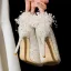 Scintillantes Charmant Beige Perle Paillettes Chaussure De Mariée 2023 Mariage 10 cm Talons Aiguilles À Bout Pointu Escarpins Talons Hauts