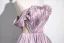 Élégant Rougissant Rose Perlage Glitter Robe De Bal 2025 Princesse De l'épaule Manches Courtes Dos Nu Train De Balayage Promo Robe De Ceremonie