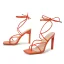 Sexy Schwarz Cocktail Sandalen Damen 2022 Knöchelriemen 10 cm Stilettos Spitzschuh Sandaletten Hochhackige