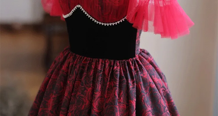 Vintage Retro Burgundy Rhinestone Printing Homecoming Graduation Dresses 2024 Spaghetti Straps Short Sleeve Backless Short Formal Dresses Vintage Retro Burgundy Rhinestone Printing Homecoming Graduation Dresses 2024 Spaghetti Straps Short Sleeve Backless Short Formal Dresses