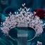 Charmant Bling Bling Fait main Multi-Couleurs Faux Diamant Alliage Accessoire Cheveux Mariage 2023 Mariage