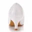 Élégant Blanche En Dentelle Fleur Chaussure De Mariée 2022 5 cm Talons Aiguilles À Bout Pointu Mariage Escarpins Talons Hauts