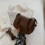 Vintage Eenvoudige Koffie Straatkleding PU Handtas 2024