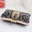 Fashion Black Rhinestone Sequins Evening Party Clutch Bags 2023