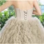 Charming Pleated Sage Green Prom Dresses 2023 Ball Gown Strapless Sleeveless Backless Court Train Prom Formal Dresses
