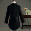 Black Long Sleeve Wedding Boys Wedding Suits 2025 Body Jewellery Coat Tailcoat / Tuxedo Girdle Pants Shirt Tie Vest
