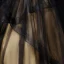 Elegant Black Beading Lace Flower Prom Dresses 2022 Ball Gown Scoop Neck Sleeveless Backless Cascading Ruffles Floor-Length / Long Formal Dresses