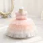 Chic / Beautiful Sky Blue Cascading Ruffles Birthday Flower Girl Dresses 2023 Ball Gown Scoop Neck Sleeveless Pearl Sash Floor-Length / Long Flower Girl Dresses