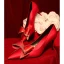 Fashion Ivory Rhinestone Bow Wedding Shoes 2023 Leather 8 cm Stiletto Heels Pointed Toe Wedding Pumps High Heels