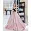 Charmant Noire Faux Diamant Paillettes Robe De Bal 2022 Robe Boule Bustier Sans Manches Dos Nu Fendue devant Train De Balayage Robe De Ceremonie