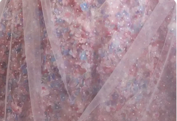 Flower Fairy Blushing Pink Star Sequins Multi-Colors Appliques Prom Dresses 2025 Ball Gown Off-The-Shoulder Sleeveless Backless Floor-Length / Long Formal Dresses