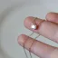 Simple Doré Argent sterling Zircon Colliers Accessorize 2023