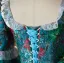Medieval Vintage / Retro Multi-Colors Sequins Bow Cosplay Lolita Prom Dresses 2024 Ball Gown Scoop Neck 1/2 Sleeves Backless Floor-Length / Long Formal Dresses