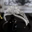 Baroque Bling Bling Alliage Perle Faux Diamant Argenté Accessoire Cheveux Mariage 2023 Mariage