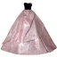High-end Baroque Candy Pink Glitter Satin Prom Dresses 2022 Ball Gown Strapless Sleeveless Backless Beading Floor-Length / Long Formal Dresses