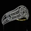 Bling Bling Argenté Cristal Faux Diamant Accessoire Cheveux Mariage 2022 Alliage Mariage Bijoux Mariage