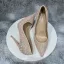 Sparkly Blushing Pink Evening Party Sequins Pumps 2022 12 cm Stiletto Heels Pointed Toe Pumps High Heels