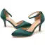 Schlicht Schwarz Ball Sandalen Damen 2024 Knöchelriemen 7 cm Stilettos Spitzschuh Hochhackige