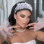 Élégant Blanche Perle Mariage Accessoire Cheveux Mariage 2024