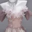 Chic / Beautiful Blushing Pink Sequins Lace Flower Butterfly Appliques Prom Dresses 2026 A-Line / Princess Off-The-Shoulder Short Sleeve Backless Floor-Length / Long Formal Dresses