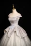 Charmant Ivory / Creme Perlenstickerei Pailletten Ballkleider 2024 Ballkleid Off Shoulder Ärmellos Rückenfreies Lange Ball Festliche Kleider