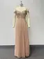 Chic / Belle Doré Paillettes Robe De Soirée 2024 Princesse Bretelles Spaghetti Sans Manches Dos Nu Longue Promo Robe De Ceremonie
