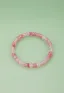 Unusual Blushing Pink Sakura Handmade  Natural Crystal Bracelet Accessories 2026