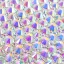 Sparkly Fashion Silver Laser Rhinestone Evening Party Clutch Bags 2022