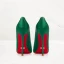 Schöne Grün Abend Leder Pumps 2023 12 cm Stilettos Spitzschuh Pumps Hochhackige