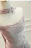 Étourdissant Sans Manches Volants Trompette / Sirène Lavande Robe De Bal 2025 Tapis rouge Été Robe De Cérémonie Bretelles croisées Train De Balayage Bustier