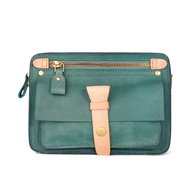 Vintage Zwarte Leer Toevallig Dames Tassen Tote tas Schoudertas 2022