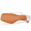 Sexy White Pearl Lace Flower Prom Womens Sandals 2022 7 cm Stiletto Heels Open / Peep Toe Sandals High Heels