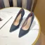 Chic / Beautiful Office OL Beige Suede Pumps 2022 10 cm Stiletto Heels Pointed Toe Pumps High Heels